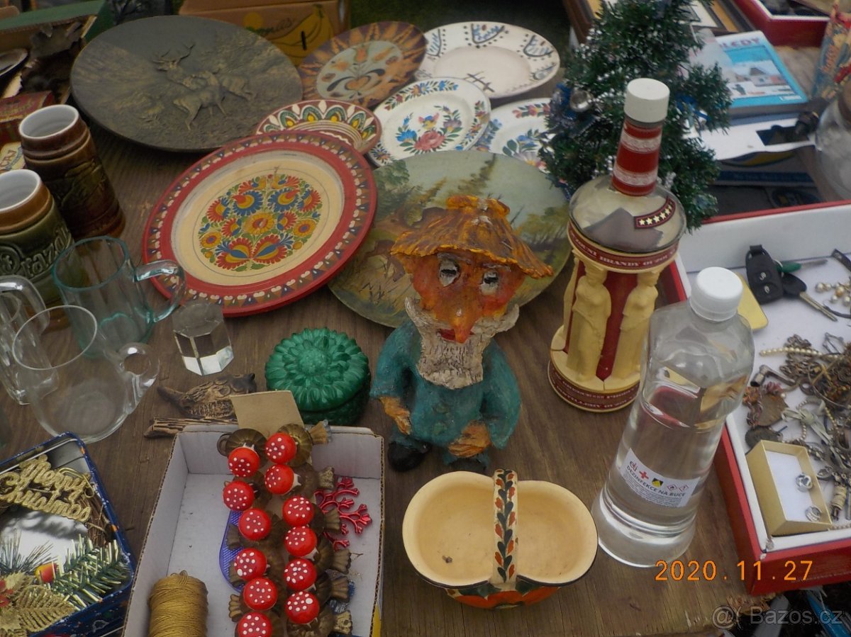 Porcelánový čajový servis,trocha plastiky a jiné - 8