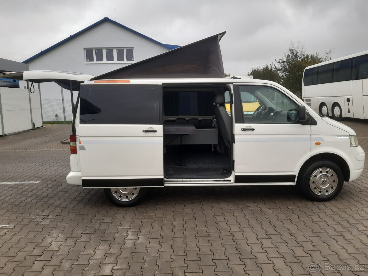 VW Transporter Camper 1,9, 2005, 63kw, 8míst, bez DPF, M1 - 8