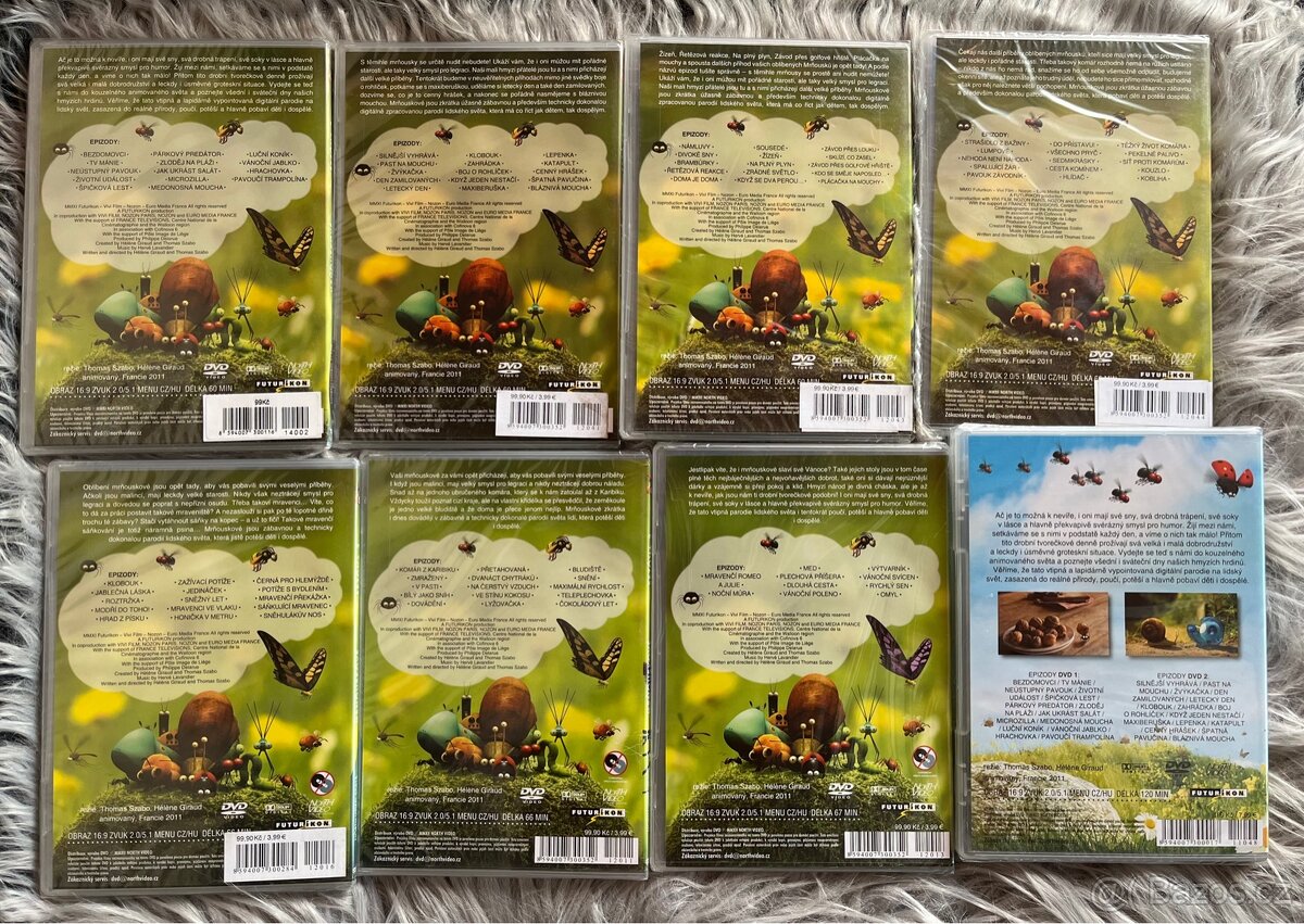 DVD mix večerníček/mrňouskové - 8