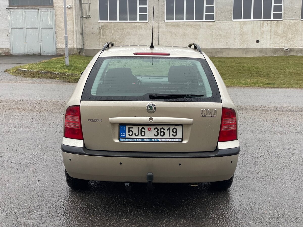 ŠKODA OCTAVIA 1.9 TDI 66kw - 2.MAJITEL, STK, ROZVODY - 8