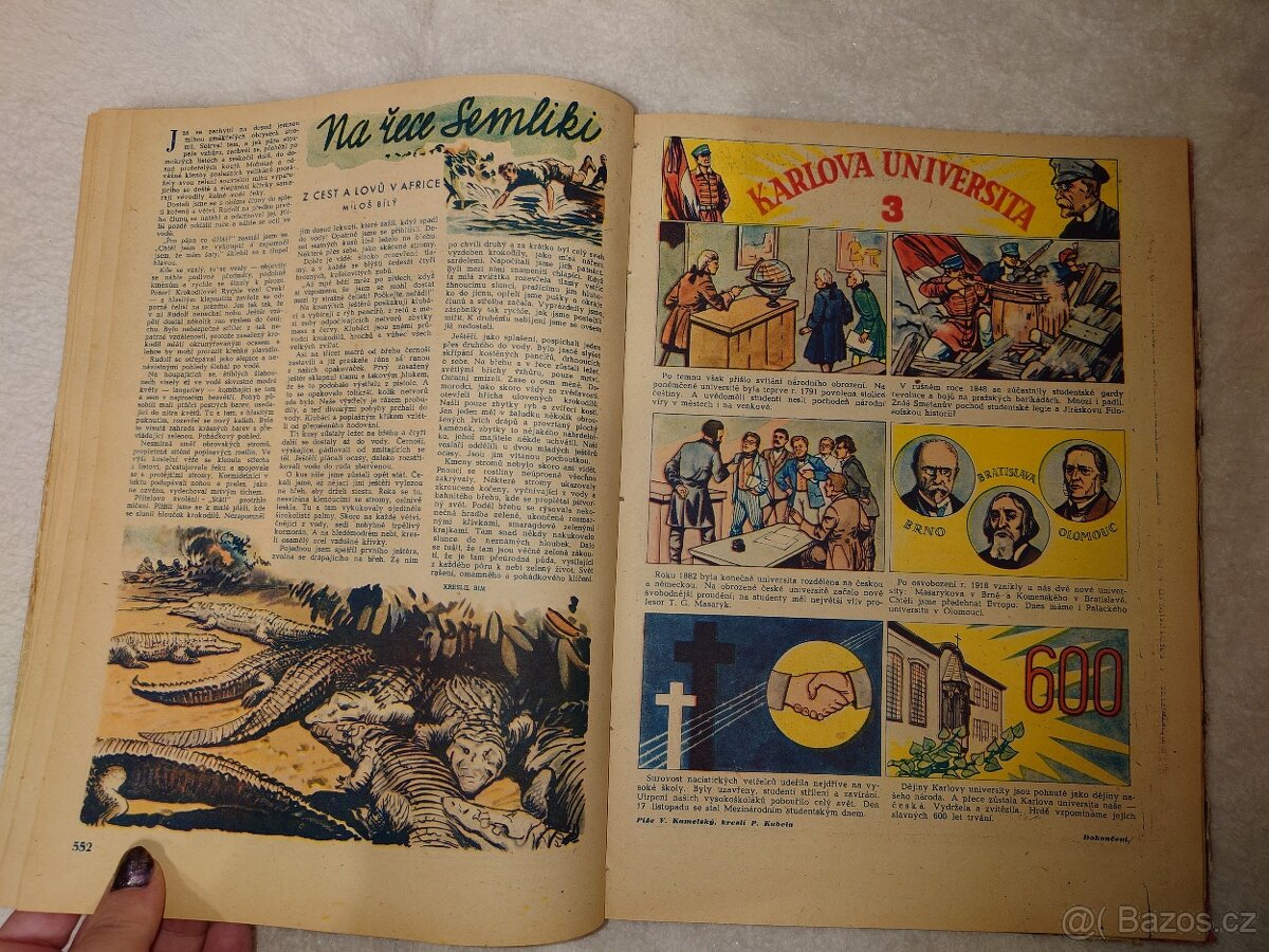 soubor časopisů Vpřed 1947/48 - 8