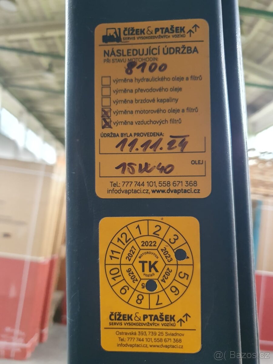 VZV JUNGHEINRICH DFG 316 - 8