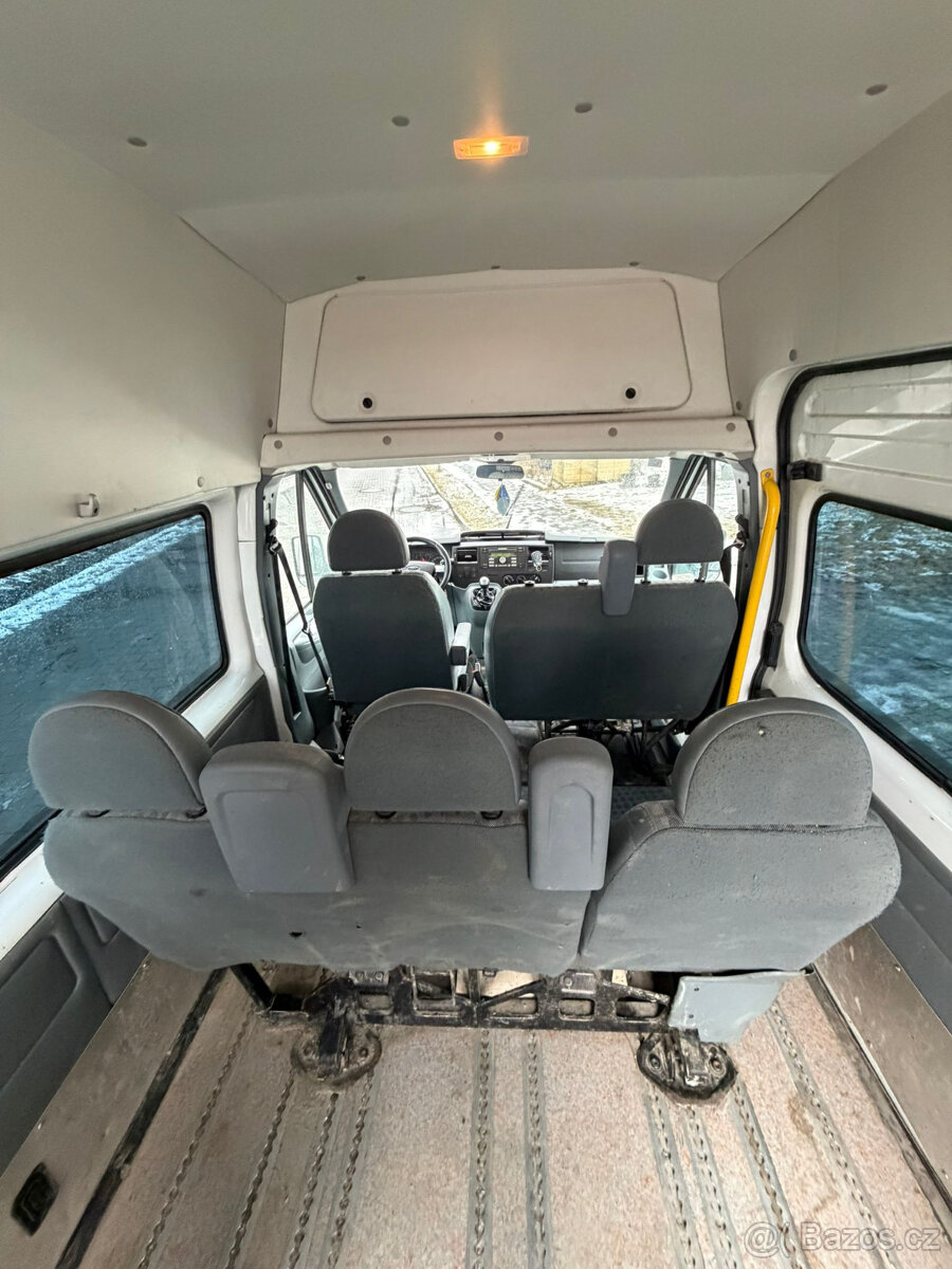 Ford Transit – 6 míst, klima, tempomat, dobrý stav - 8