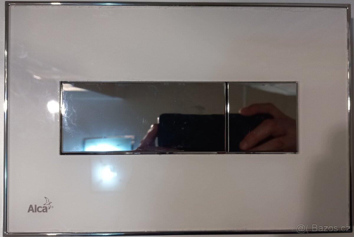 ALCA tlačítko bílé. Nové nepoužité. Nepatrné kazíky - 8