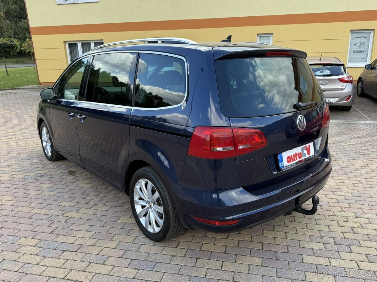 VW SHARAN 2.0 TDI 125kW-12/2012-216.785KM-PANO,KAMERA,7 MÍST - 8