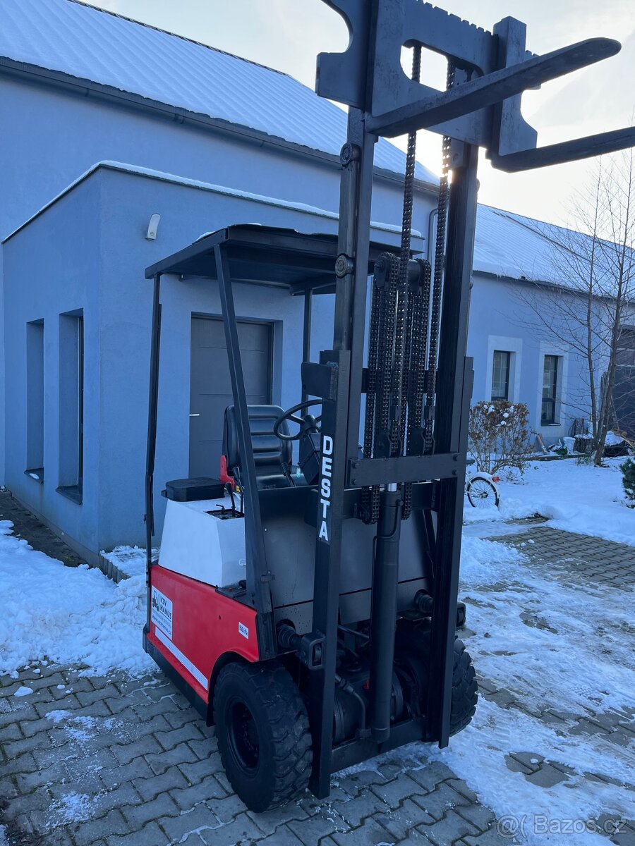 Vysokozdvižný vozík DESTA MV 12BA - nový model s rámem - 8