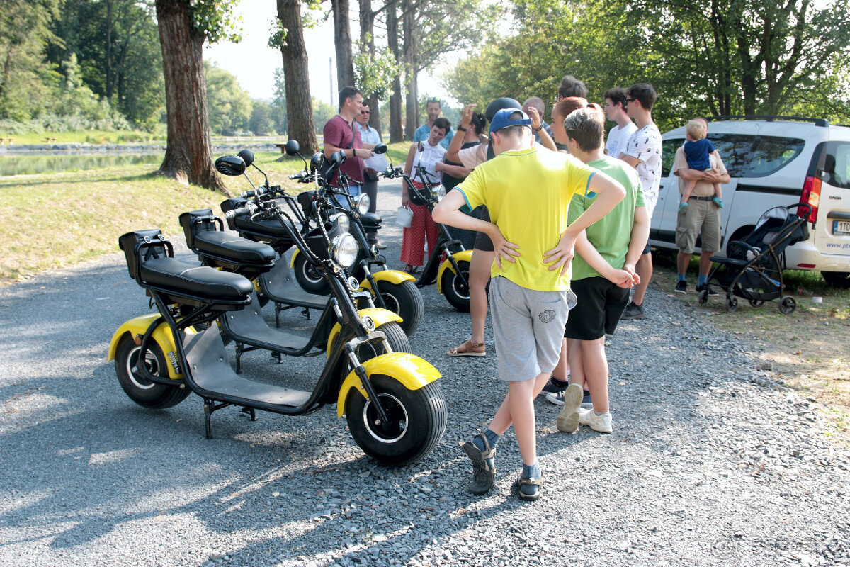 HARLEY KOLOBĚŽKA 48V motor, 800W - 8
