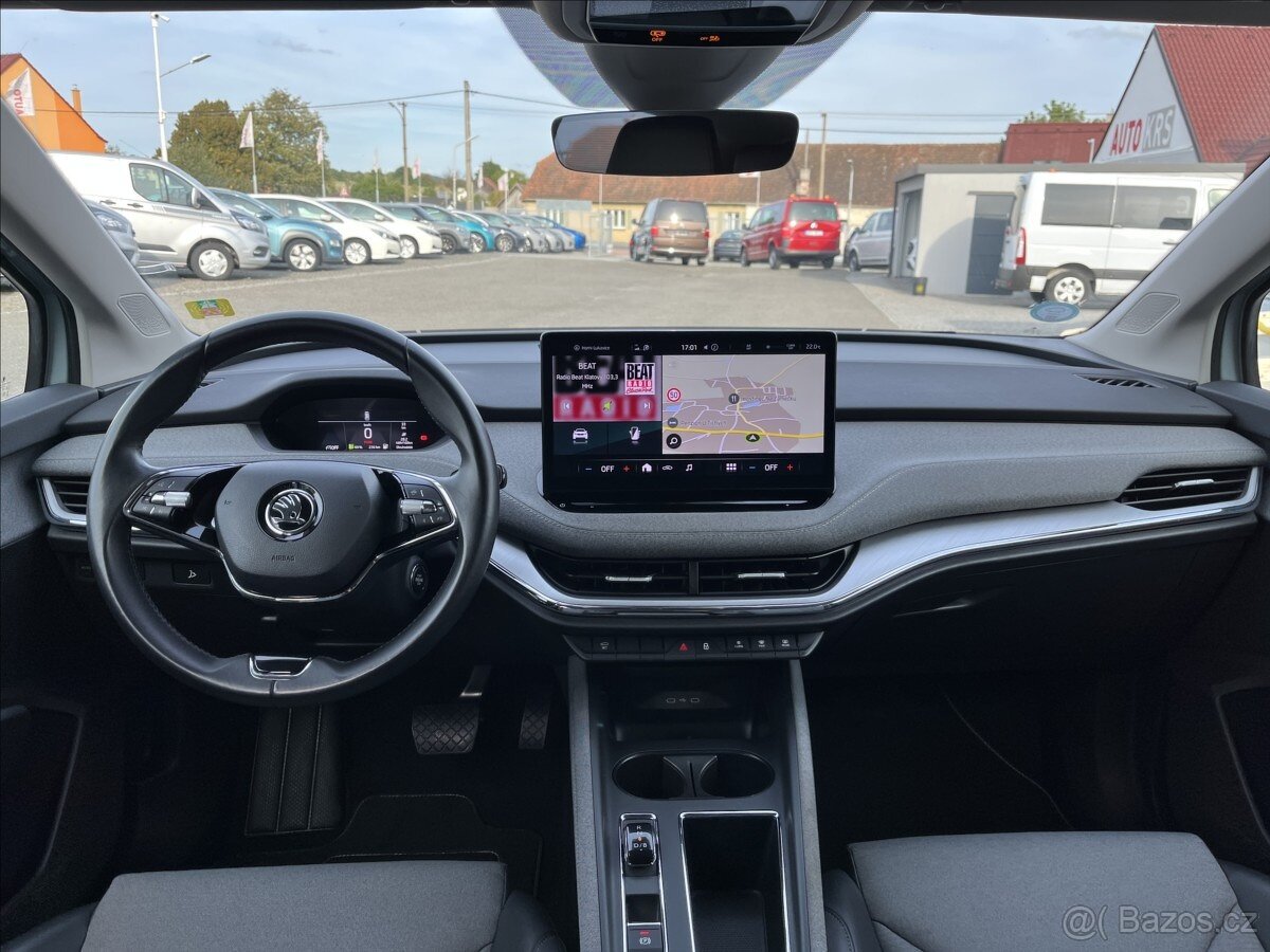 ŠKODA ENYAQ IV60,132KW/SOH 92%,vč.DPH,LED,Navi,Temp - 8