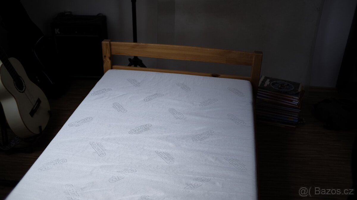 Postel z masivu 90×200 - 8