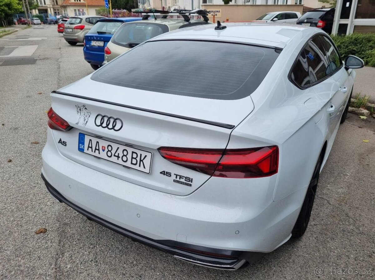 AUDI A5 S5 RS5 B9 spoiler kridlo na kufor - 8