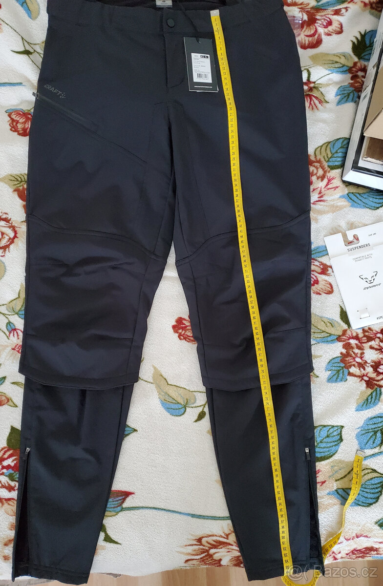 Cyklobunda a kalhoty CRAFT ADV Softshell XL + Kšandy Dynafit - 8