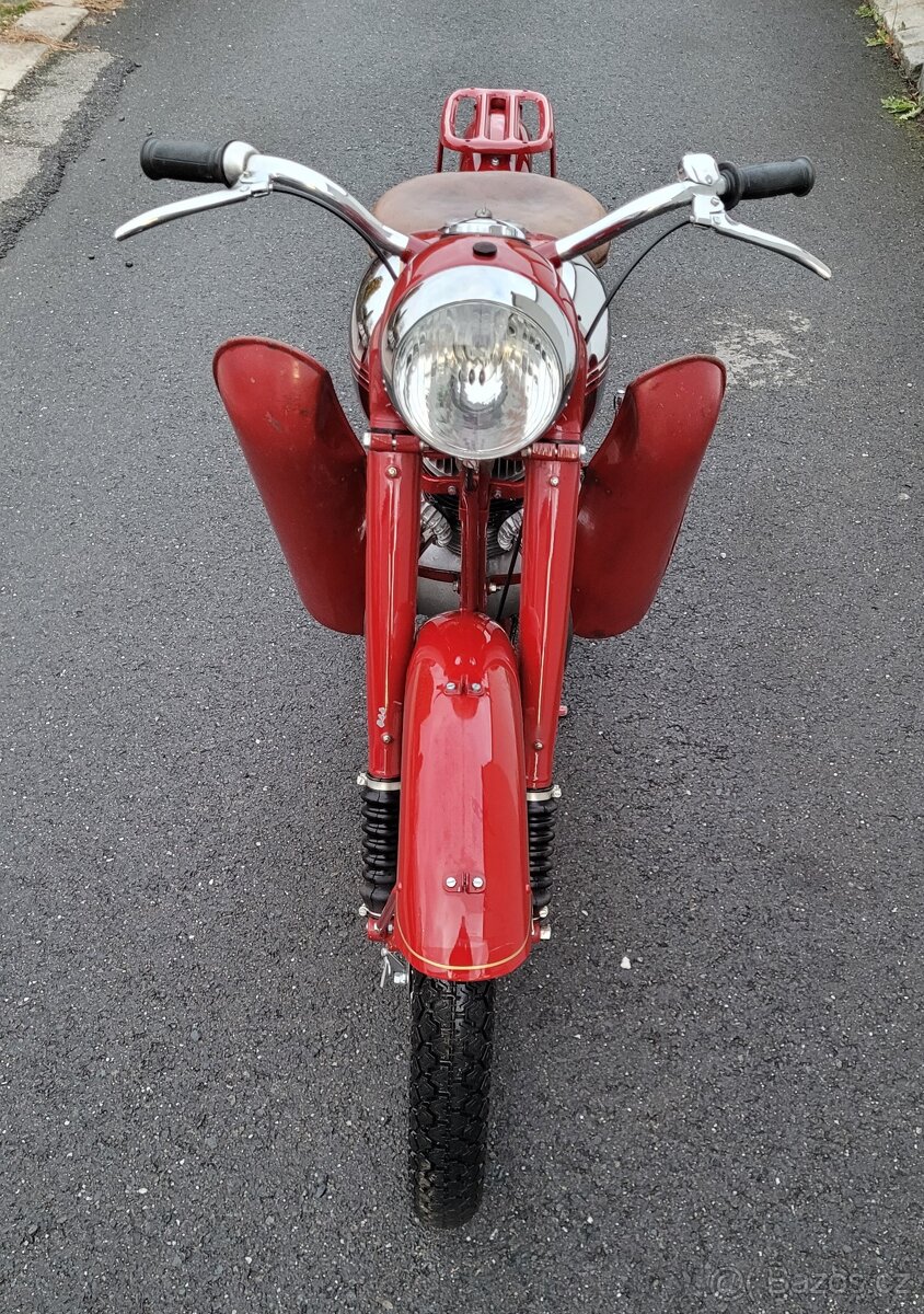 Jawa 250 Pérák, rok 1948, Janeček - 8