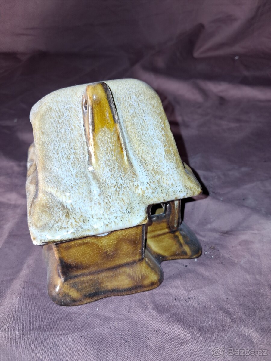 Vánoční domečky na čajovou svíčku. - 8