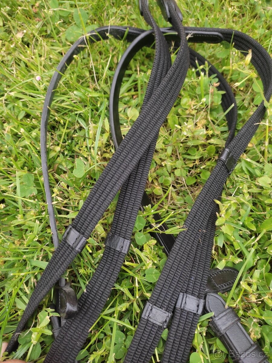 Uzdečka kentaur anatomická, full, černá - 8