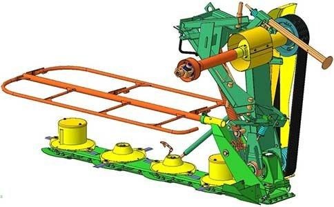 traktorová sekačka KDN-210 - 8