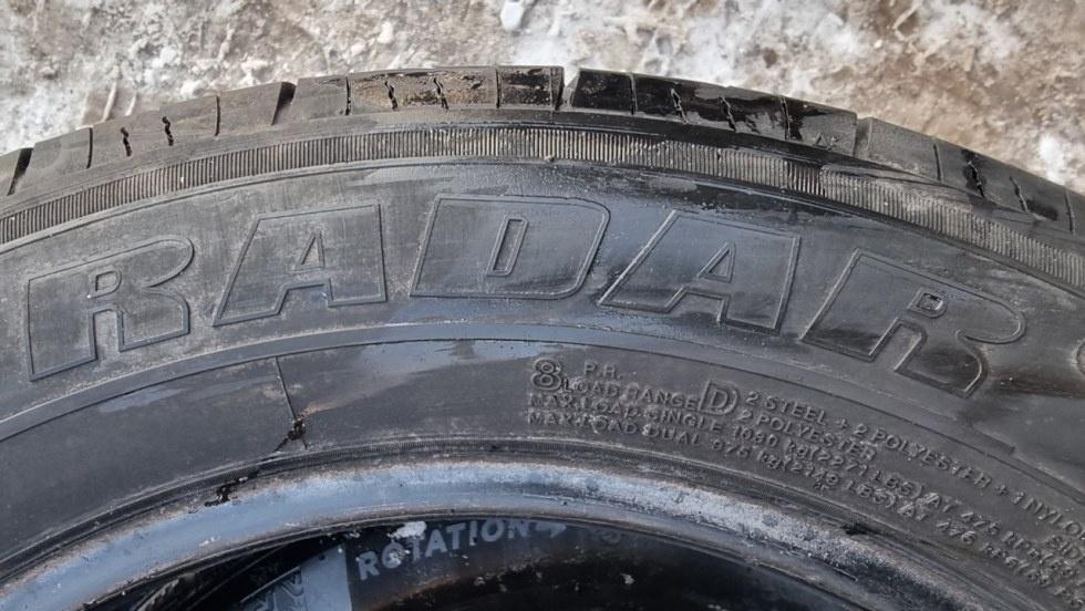 Pneu 215/60/17c Radar - 8