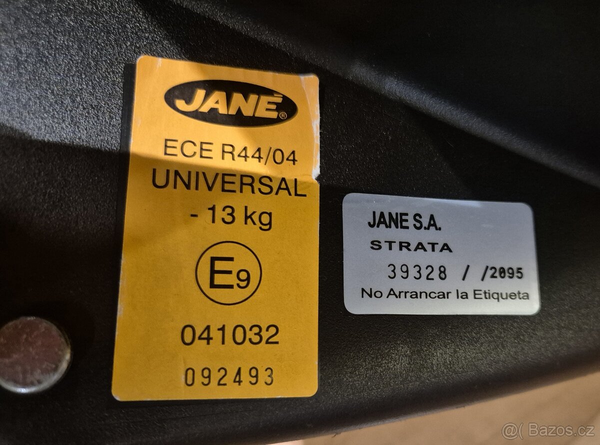 Vajíčko autosedačka Jané strata 0-13 kg světle zelená - 8