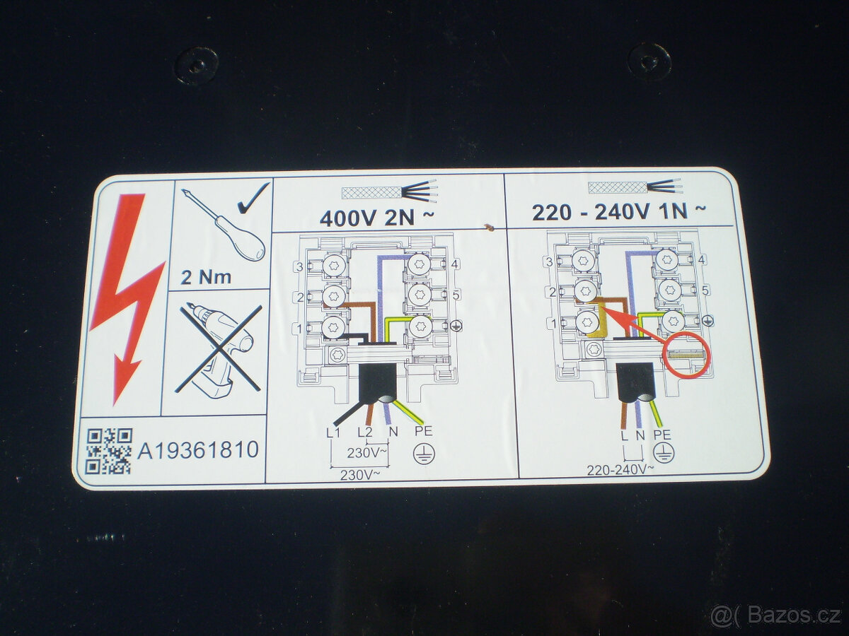 Indukční varná deska Electrolux EIV835 - 8