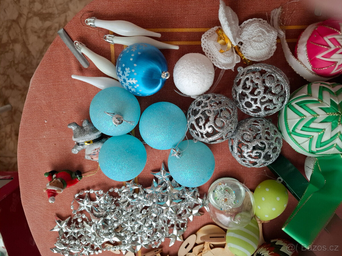 Prodám vánoční ozdoby,osvětlení,další vánoční dekoraci - 8