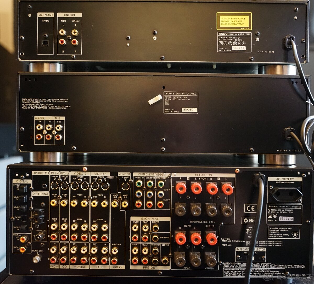 SONY HIGH -END SESTAVA ES set - 8