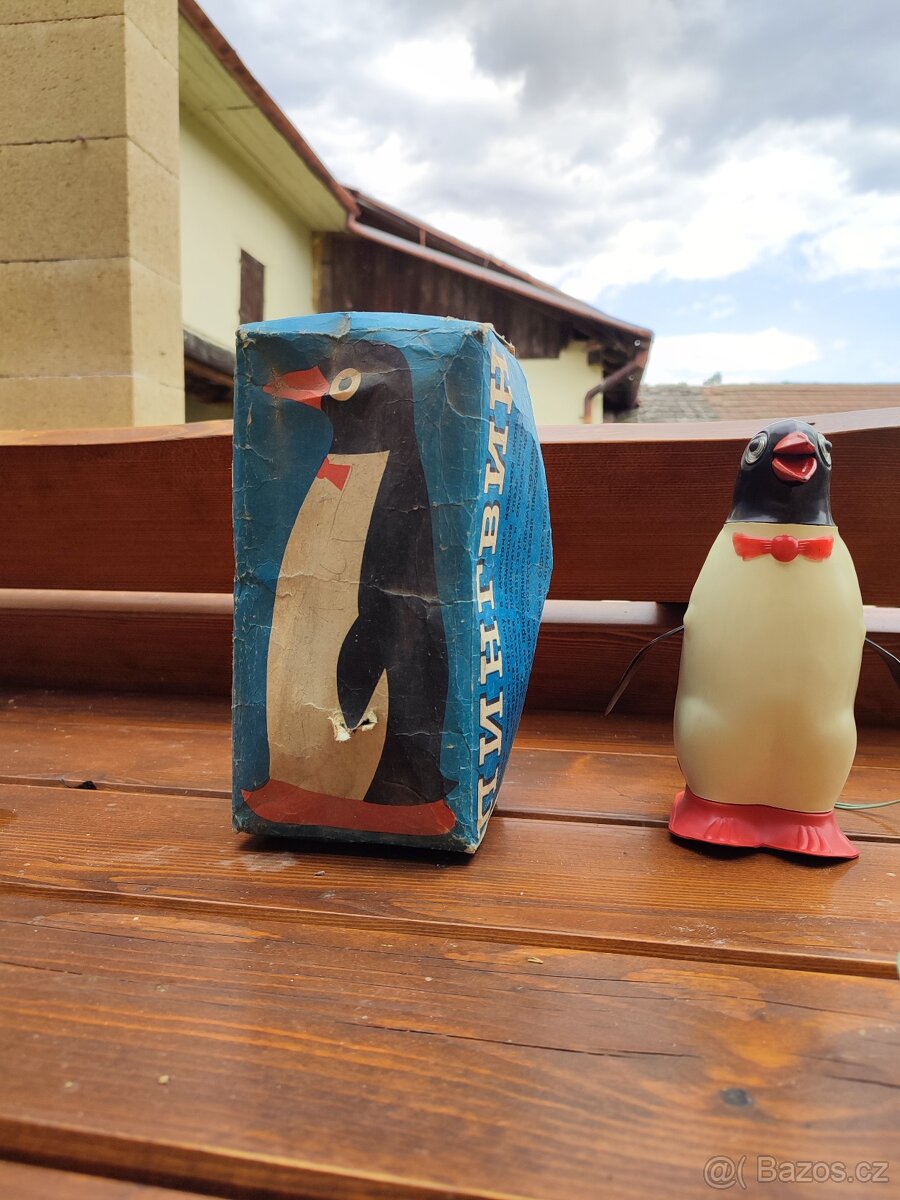 Retro hračka tučňáka - 8