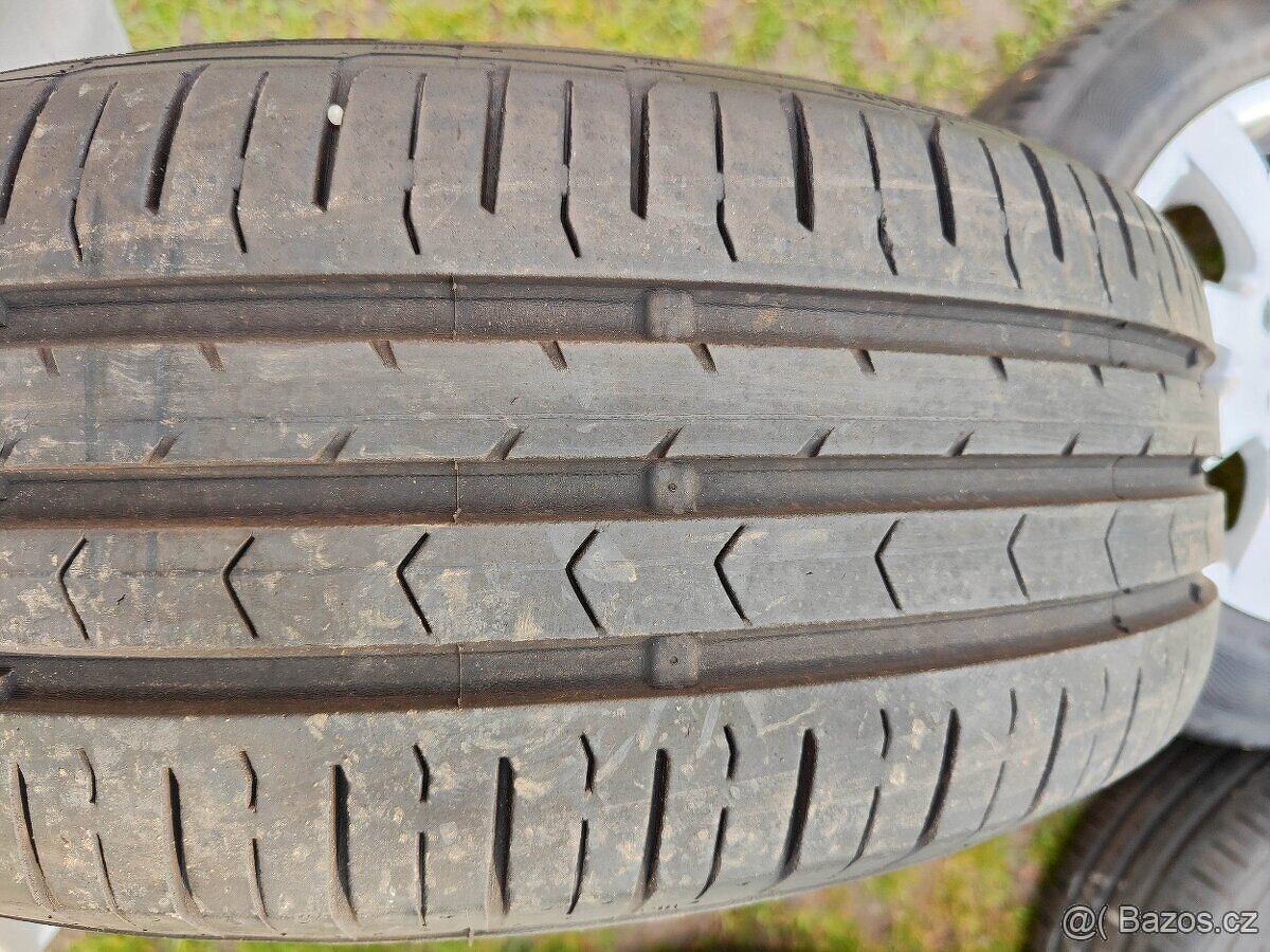 Letní sada VW r15 5x112 et50 Continental 195/65/15 - 8