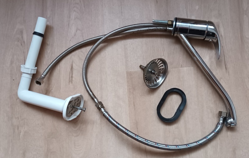 Dřez Blanco, chrom, rohový, včetně baterie - 8