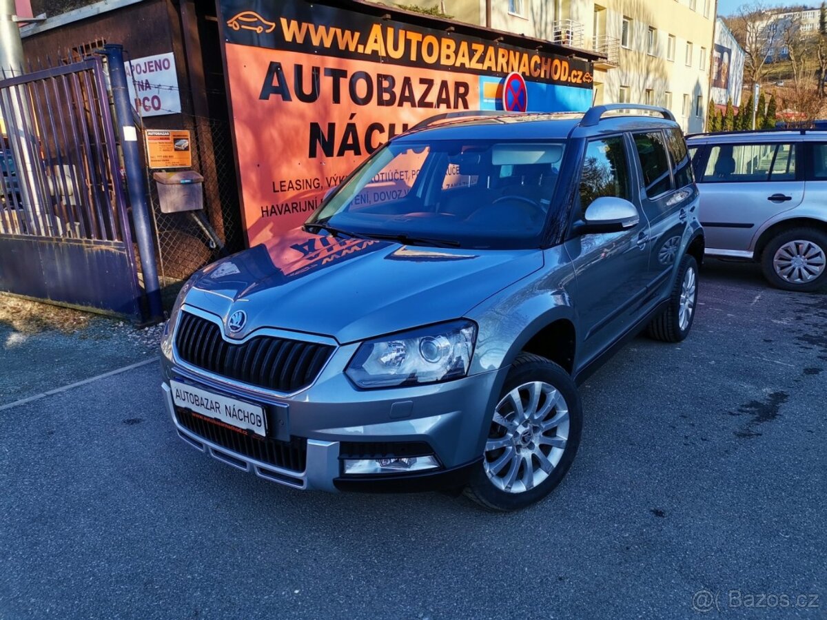 Škoda Yeti 1.4TSi 92kw DSG XEN PDC Tažné - 8