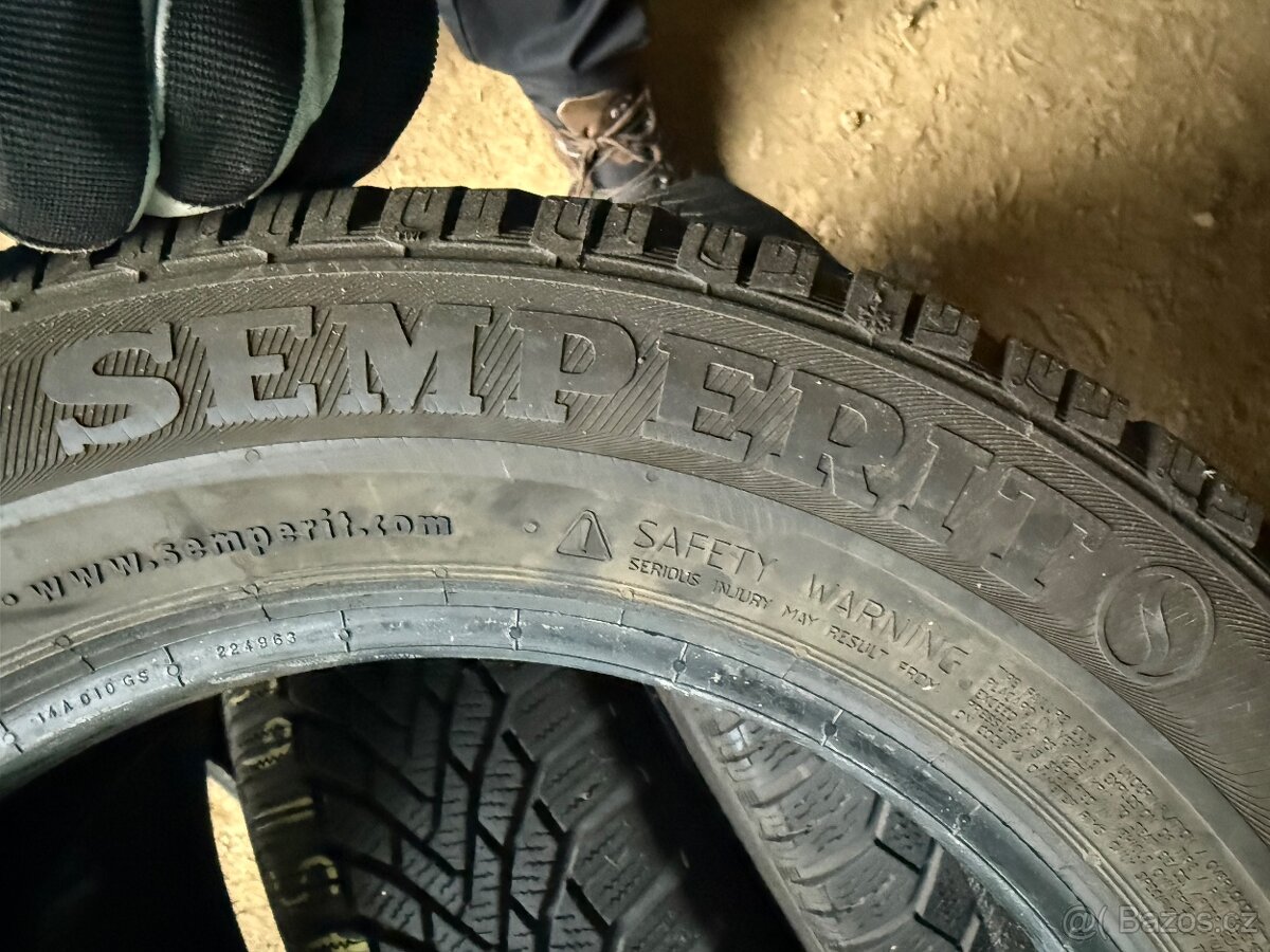 prodám zimní 175/65/14 Continental a Semperit - 8