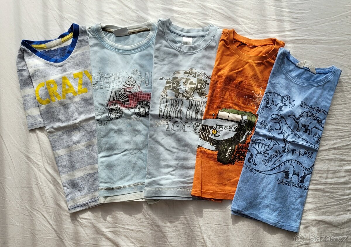 balíček oblečení vel. 122 - 8