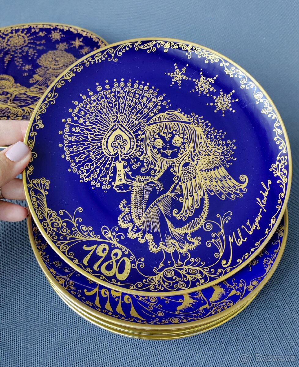 Limitovaná edice vánočních talířů od Tirschenreuth - 8