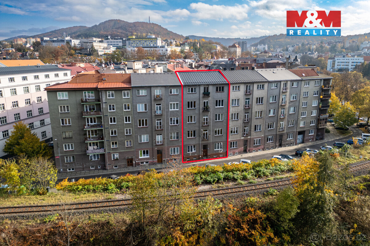 Pronájem bytu 1+1, 51 m², Karlovy Vary, ul. náb Jana Palacha - 8