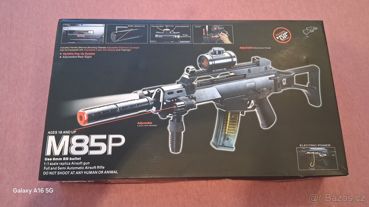 Airsoft zbraň M85P - 8