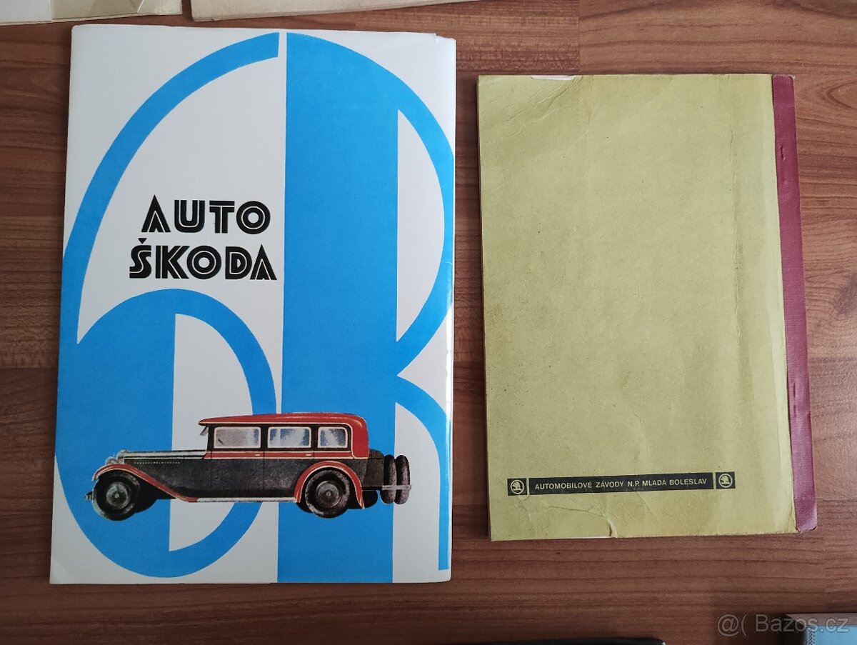 Brožury na jawa ČZ Dněpr M72, MB 750 a ŠKODA atd - 8