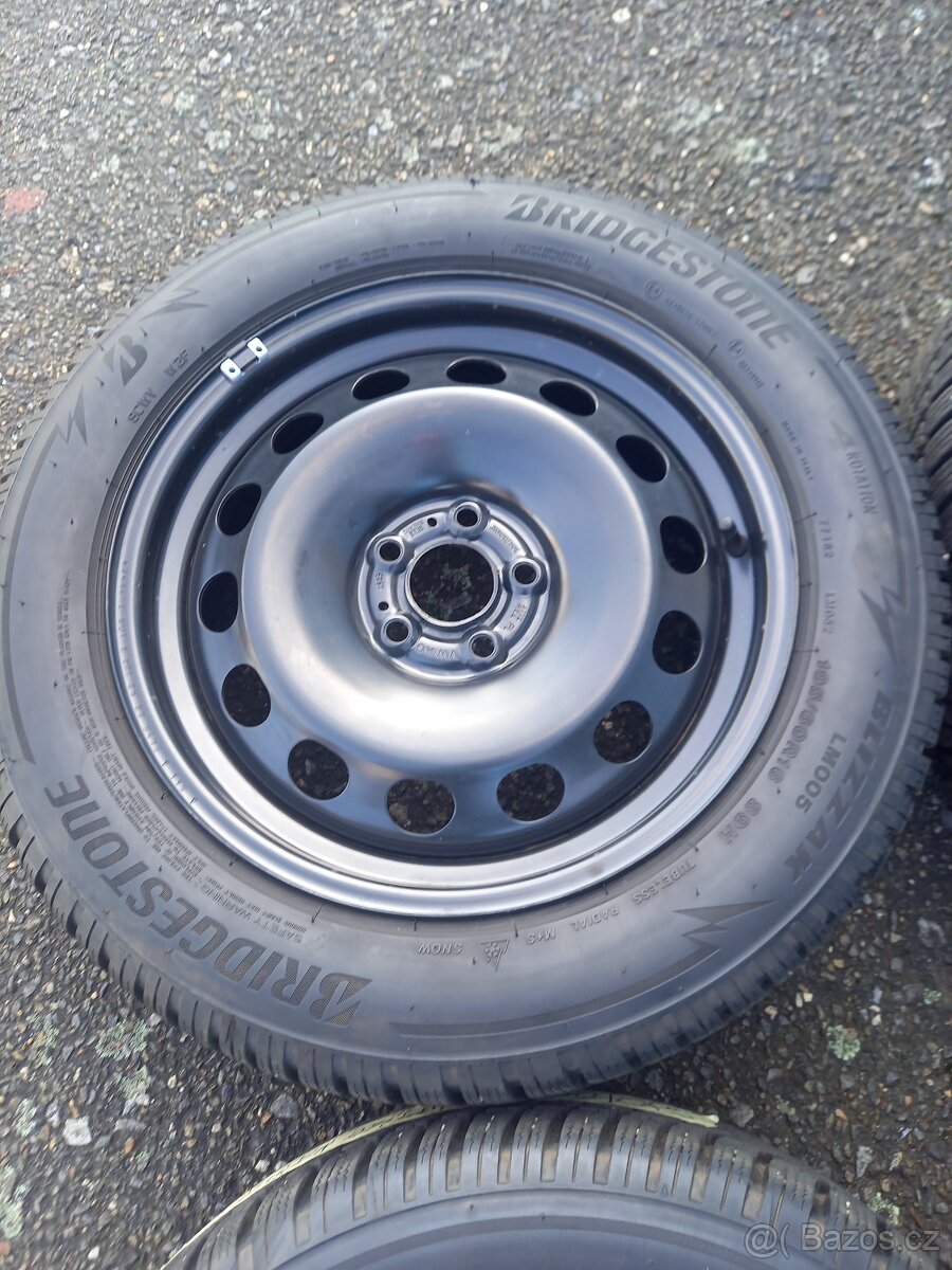 NOVÁ zimní sada Š.Kamiq/Scala+ 195/60R16 Bridgestone. - 8