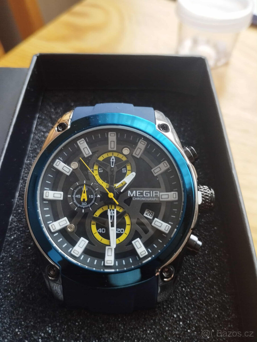 NOVÉ elegantní sportovní hodinky Megir - 8