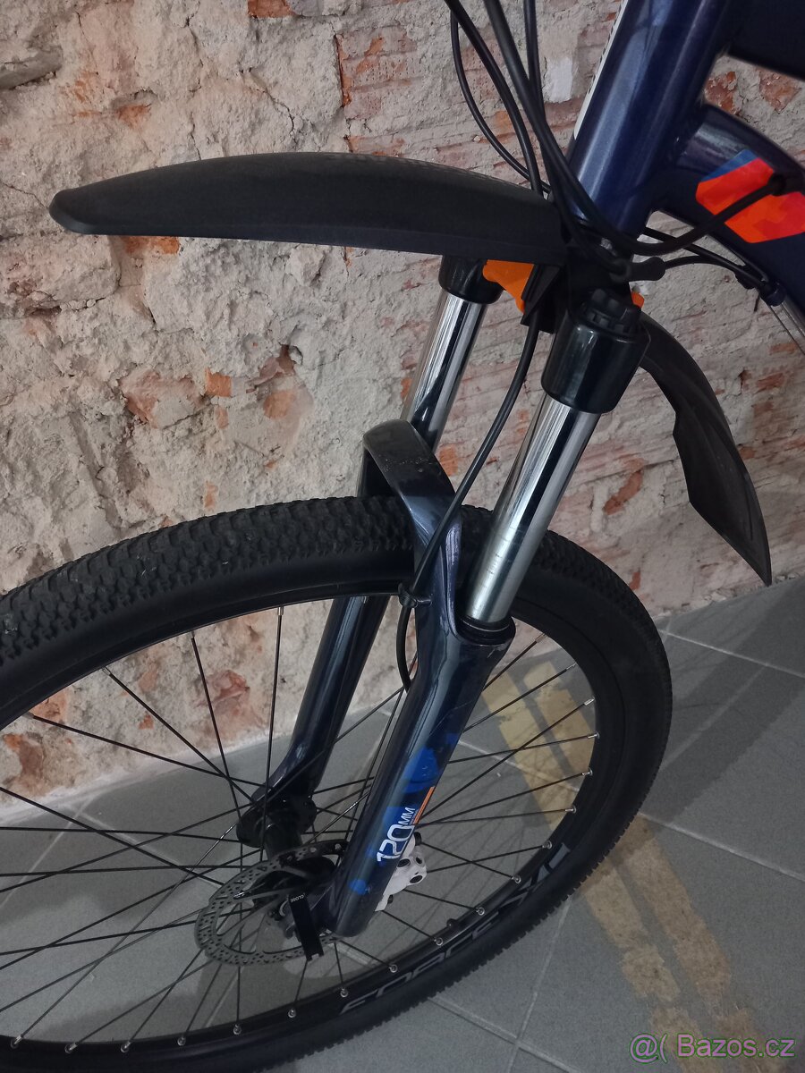 HORSKÉ KOLO ROCKRIDER ST 540 S MODRO-ORANŽOVÉ - 8