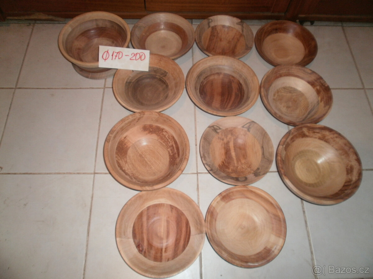 dřevěné misky - 8