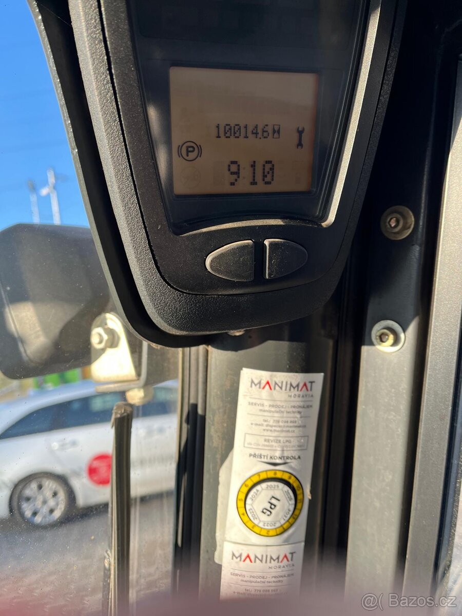 Vysokozdvižný vozík Linde 3t, r.v. 2017, LPG - 8