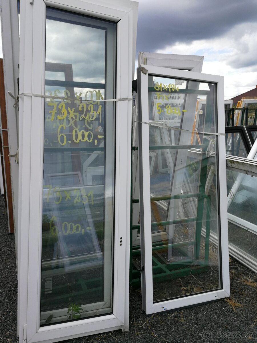 dveře použité balkonové - 8