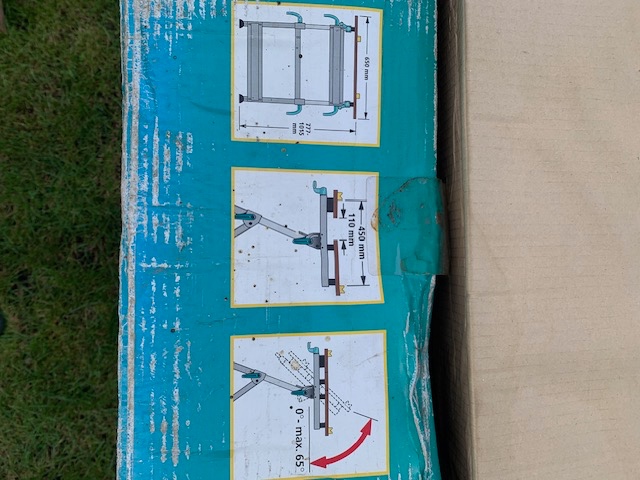 WOLFCRAFT MASTER 600 skládací upínací pracovní stůl - 8