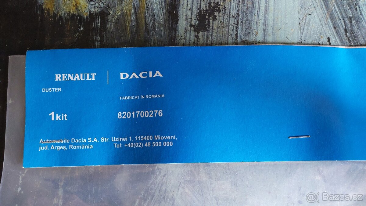 Prodám zástěrky kol Dacia Duster 12/2017 a více - 8