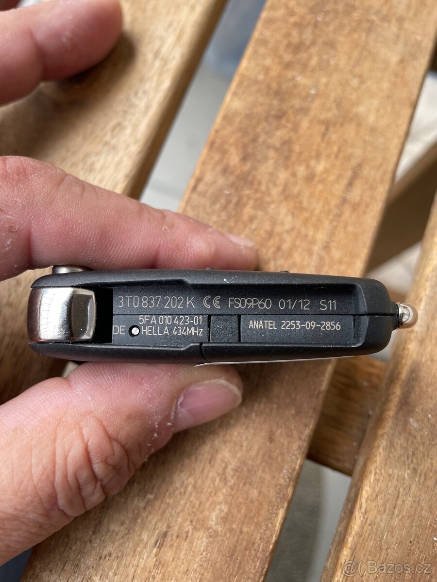 Klíč Škoda Superb 2 Keyless - 8