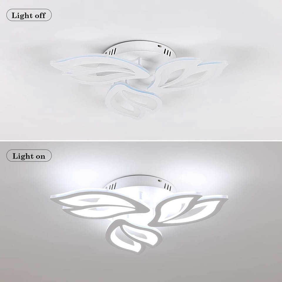 Designové stropní LED svítidlo (listy) - 8
