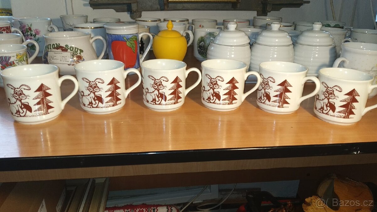 Sbírka porcelánových a keramickych hrníčků - 8