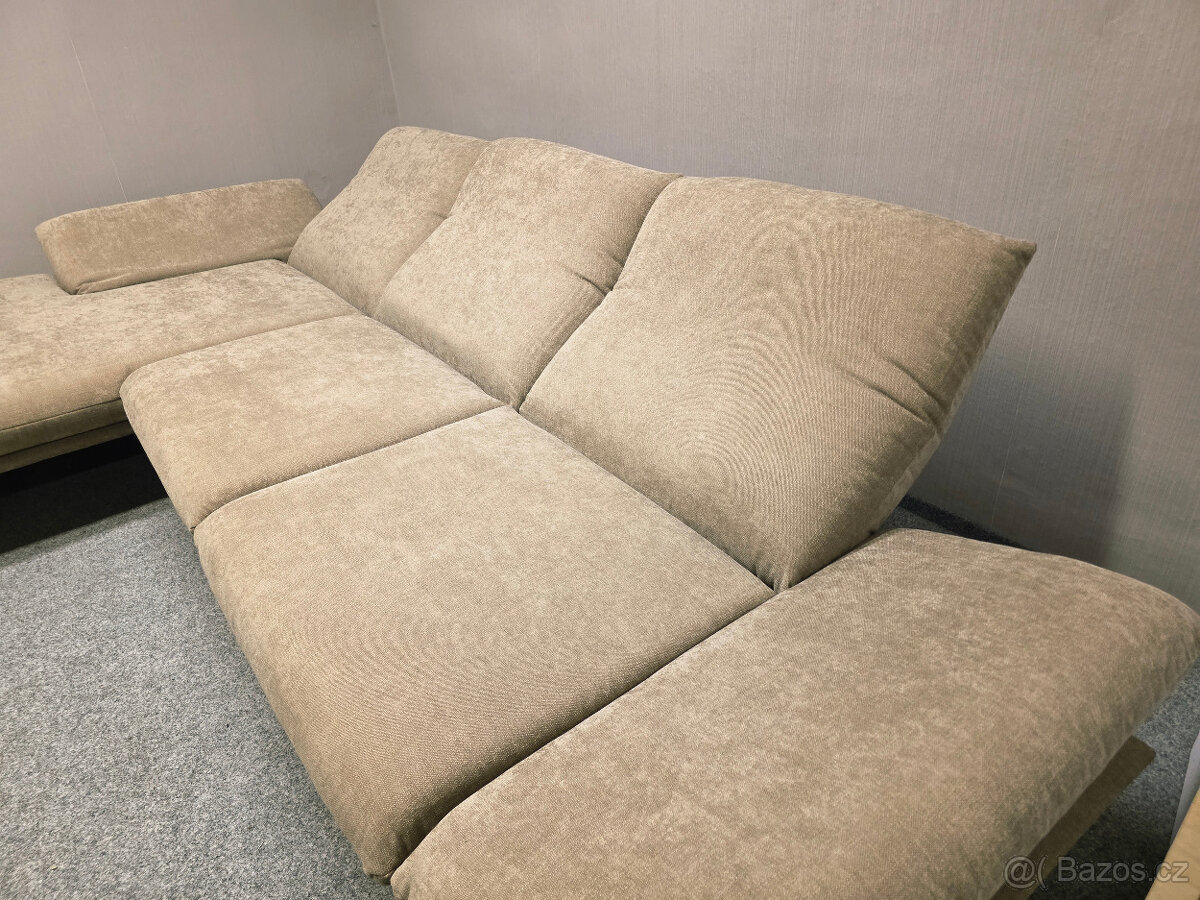 Nová rohová sedačka KOINOR FRANCIS hnědá - 8