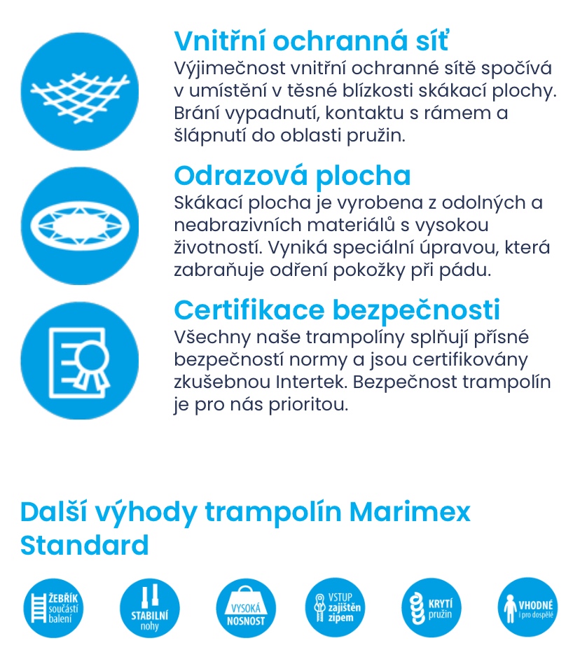 Trampolína Marimex - 8