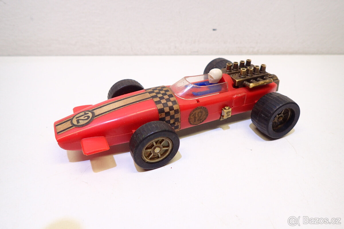 Formule Igra - na setrvač i natahování - Retro Hračky - 8