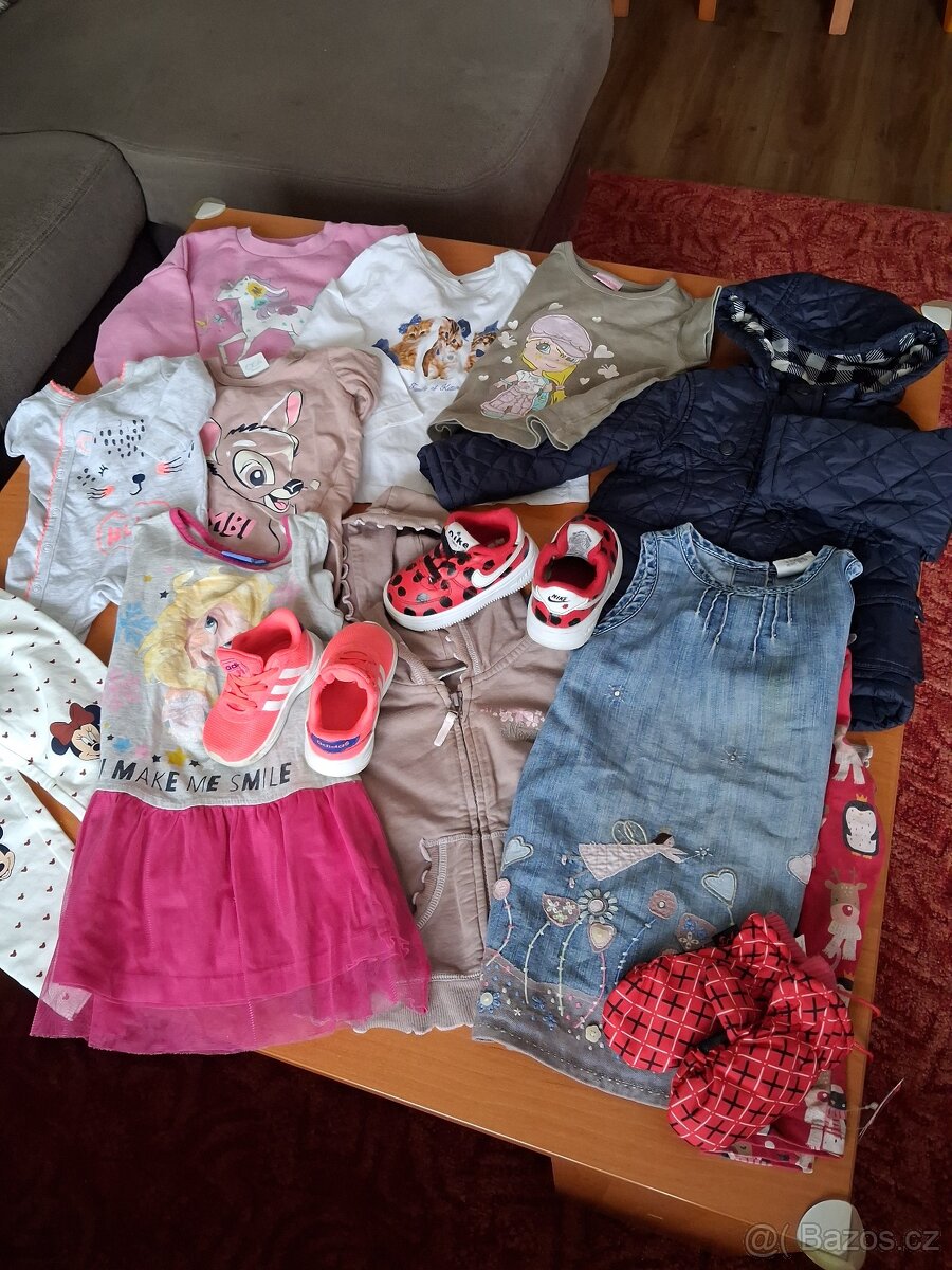 Holčičí oblečení vel.68-92 - 8
