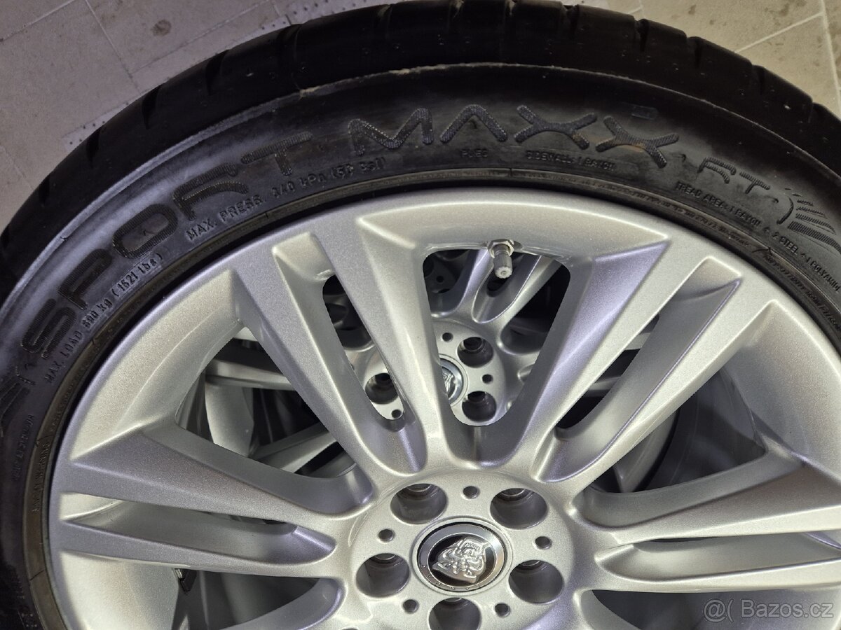 Alu kola Originál Jaguar XE 5x108 Dunlop 225/45/18 TPMS - 8